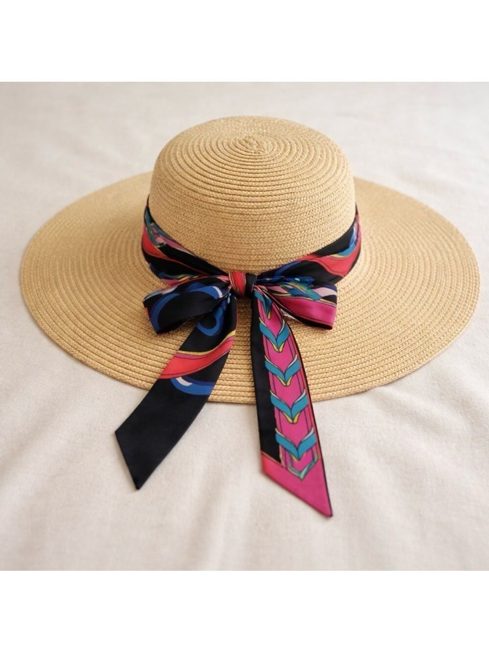 VIBRANT PARIS LONG SKINNY SCARF BANDEAU BELT HAIR BAG HANDLE TIE COLORFUL 78” - Picture 2 of 10